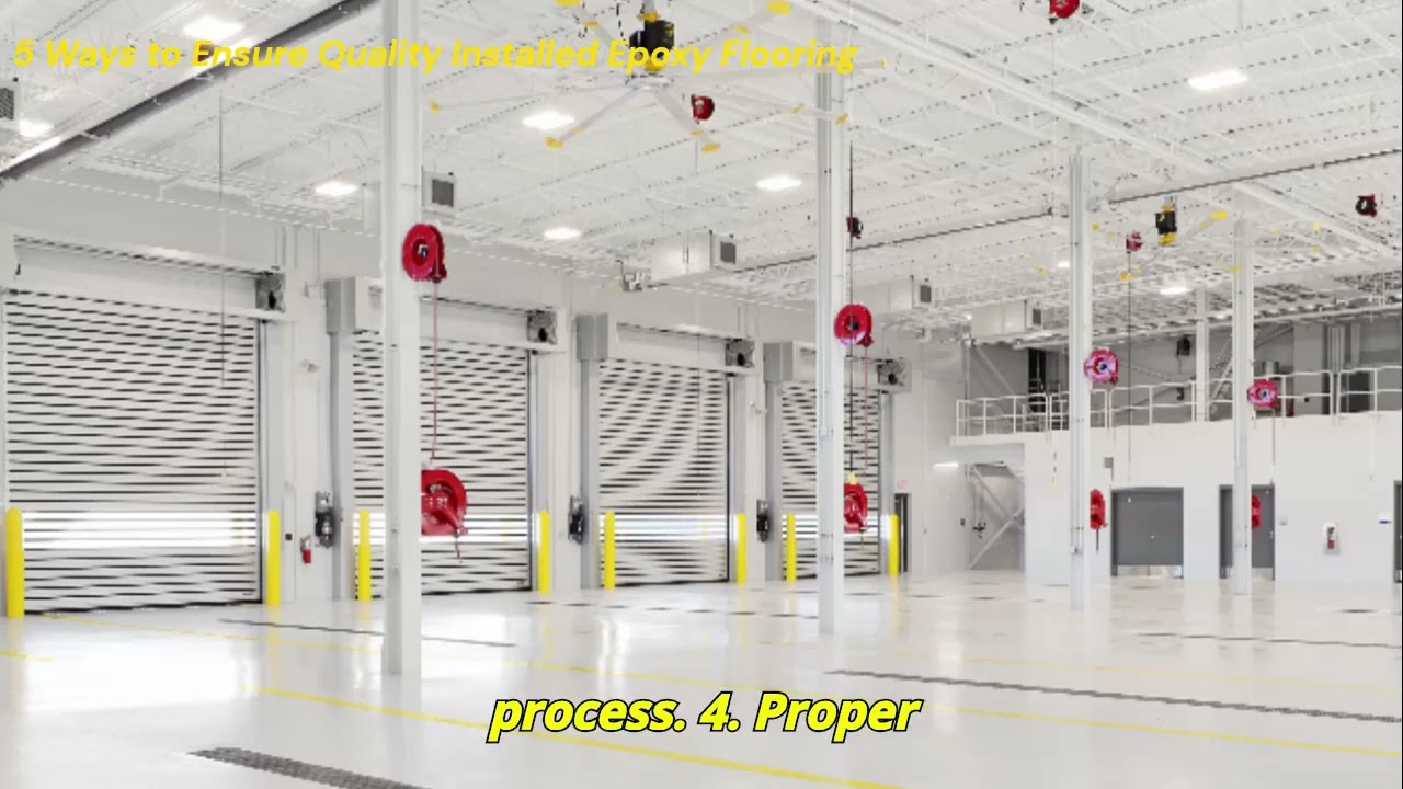5 Ways to Ensure Quality Installed Epoxy Flooring