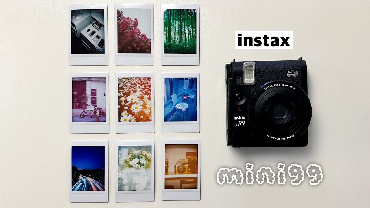 📸 ∗ 인스탁스 미니99∗ 폴라로이드 | 사용법과 레시피, 꿀팁까지 가득✨   instax mini99