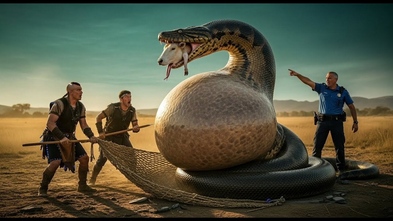 Ancient Rescue Warriors Battle Massive Golden Python to Save Bull 🐂🐍 ...