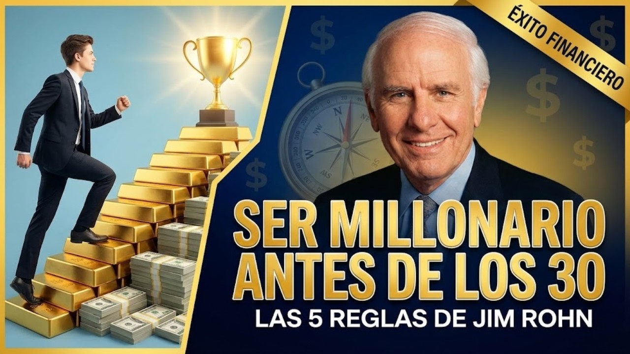 5 reglas de Jim Rohn para ser MILLONARIO antes de los 30 🏆🔴 Reestreno ...