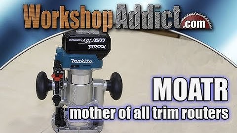 Makita 18v LXT Brushless Compact Router Review | XTR01Z