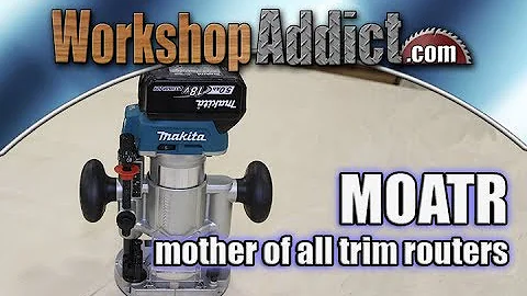 Makita 18v LXT Brushless Compact Router Review | XTR01Z