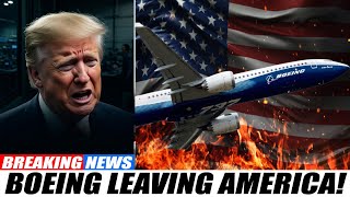 Trump MELTS DOWN As Boeing SHUTS DOWN U.S. Production — Trump&#39;s Reaction SAYS It All