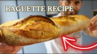 Authentic French baguette recipe ! How to make perfect baguette ?