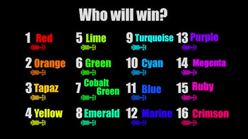 AI automatic car race - in Algodoo