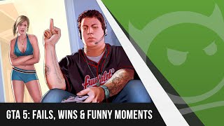Fails/Wins/Funny Moments - GTA V Funny Montage