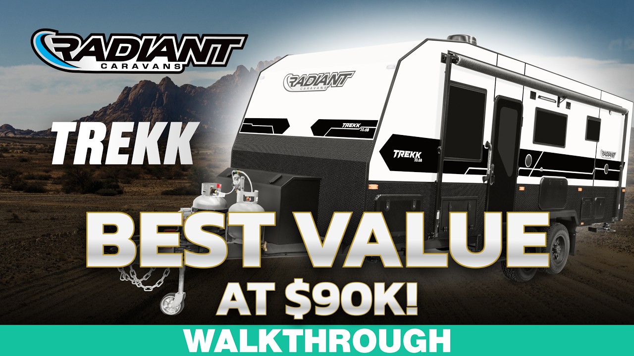 Best Value Off-Road Caravan at $90K?! | Meet the Radiant Trekk | Full Walkthrough | Off Track RV
