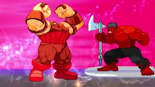 JUGGERNAUT VS RED HULK | MARVEL VS CAPCOM MUGEN