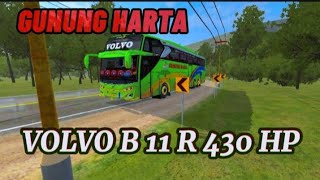 Bus Gunung Harta Tronton Lewat Kelok17 | bus simulator indonesia screenshot 3