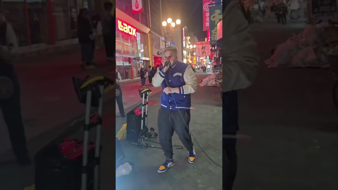 Busking in Osaka😤🔥❤️🇯🇵 