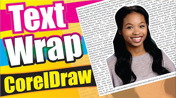 Easy Way to Wrap Text in Corel Draw | #Simple Tutorial |#kr graphics world #EasyWaytoWrapText #logo
