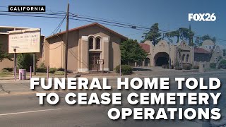 State orders Fresno s Chapel of the Light to cease cemetery operations