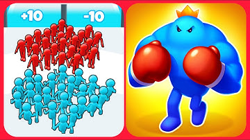 Join And Clash🆚Punchy Race 3d New Levels Big New Update Max Walkthrough Android iOSGameplay Level999