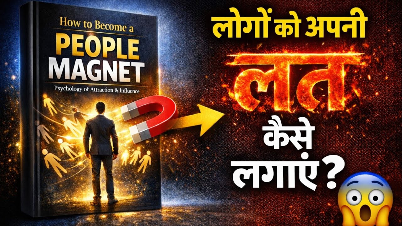 People Magnet Kaise Bane? | Magnetic Personality Secrets in Hindi | Social Skills Mastery Audiobook