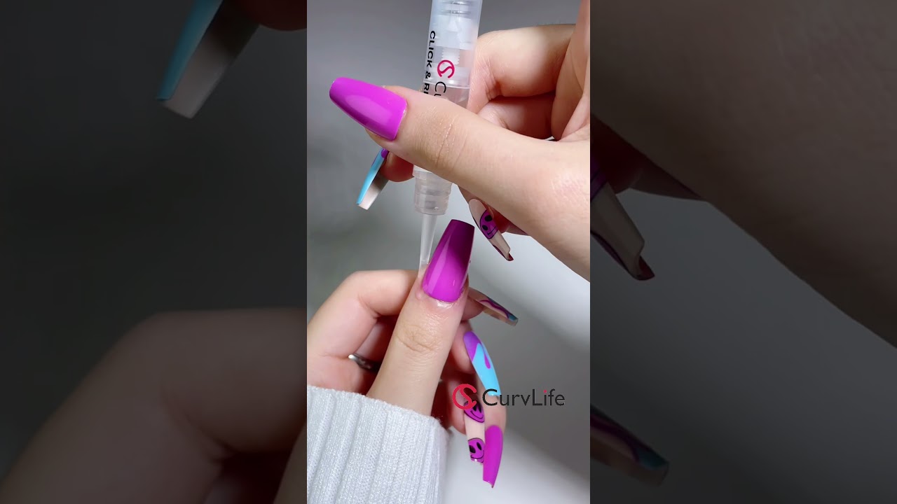 Curvlife Semi-Solid Glue Nails: No Curing Needed, Just Gorgeous Results