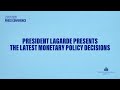 President Lagarde presents the latest monetary policy decisions – 23 July 2026