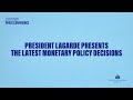 President Lagarde presents the latest monetary policy decisions – 23 July 2026