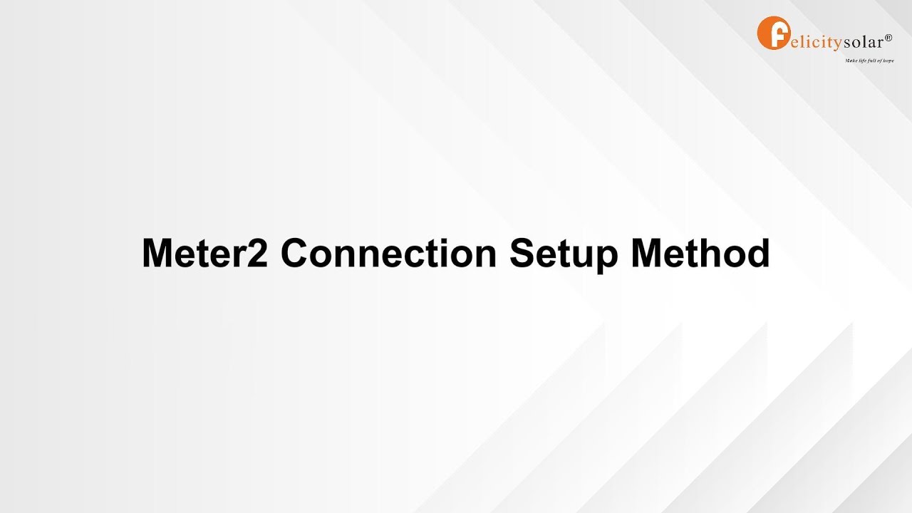 Power Visualization Control | Installation Demonstration of Meter2 Electricity Meter