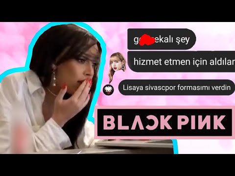 BLACKPINK FAN GRUPLARINA SIZIP KAVGA ÇIKARTTIM 💕💋😘 (blink nurdi)