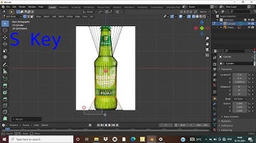 How To Make A Photorealistic Lipton Bottle In Blender || How to design a bottle in blender software