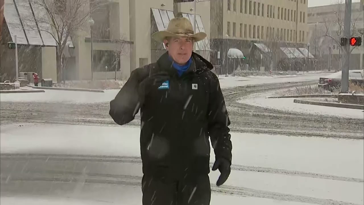 Winter Storm Passes Through Nebraska