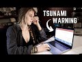 We Woke up to a Tsunami Warning!! An Unusual Day in Boat Life