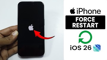 [iOS 26] How to Restart iPhone - Forced Restart