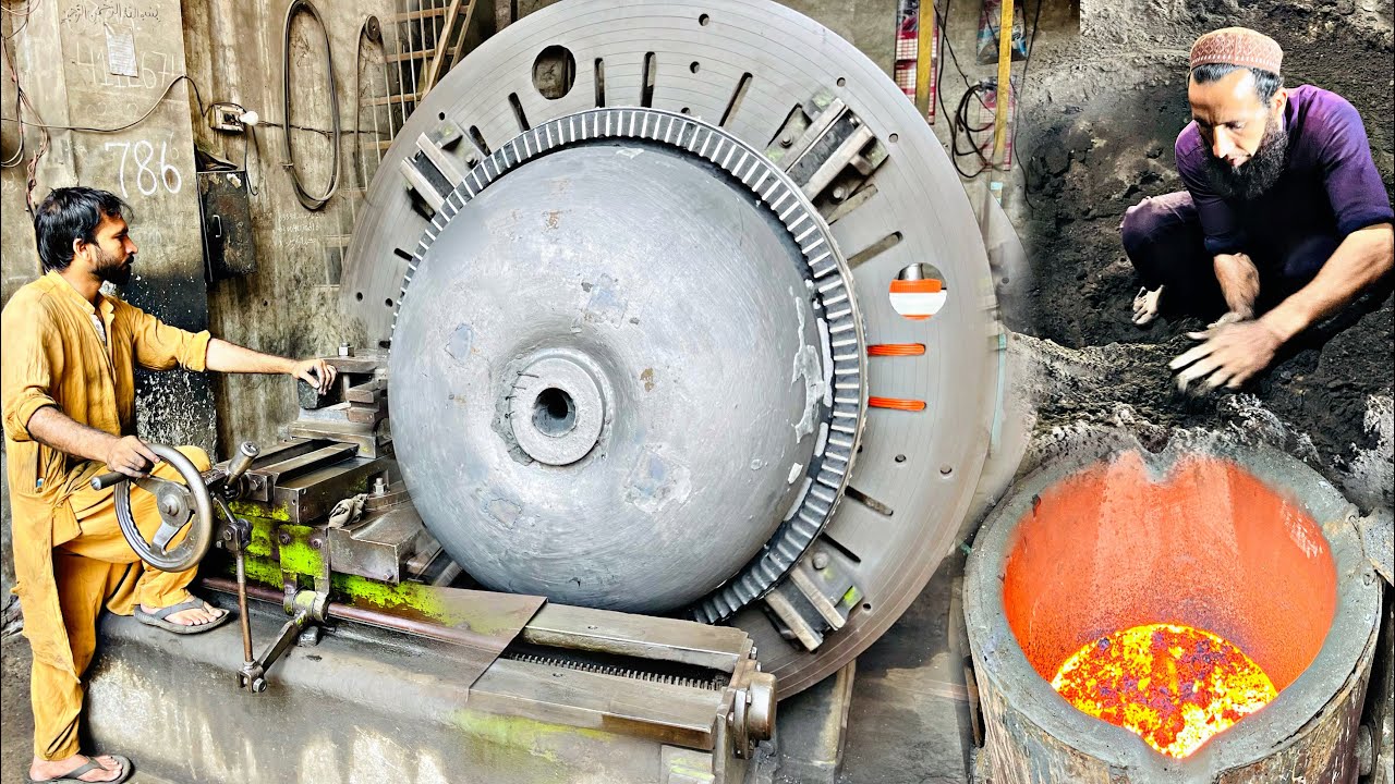 Ingenious Manufacturing Process of Huge Concrete Mixer Machine Drum