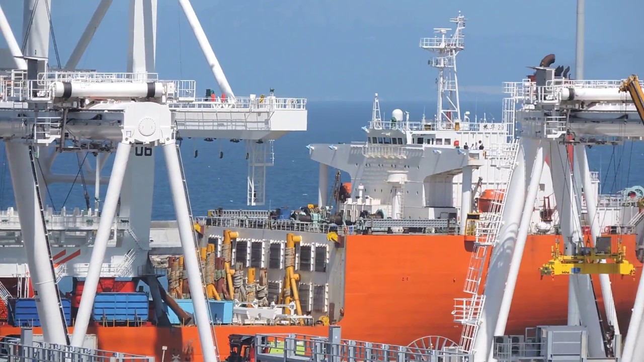 Zhen Hua 29 arrival at TANGER MED 2, 16th AVRIL  2018 part 1