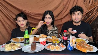 DRY OR WET OR PUNISHMENT CHIT CHALLENGE |PIZZA + MOMOS + SHAWARMA + MAGGIE NOODLES BURGER + SANDWICH