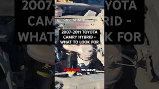 2009 Toyota Camry Hybrid car inspection by Car Inspected™