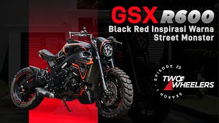 Gsxr600, Black Red Inspirasi Warna Street Monster Wheelers2020 - Eps 23
