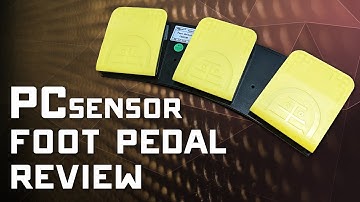 PCSensor USB Triple Foot Switch Pedal Review - Easy to Customize, Setup, Use