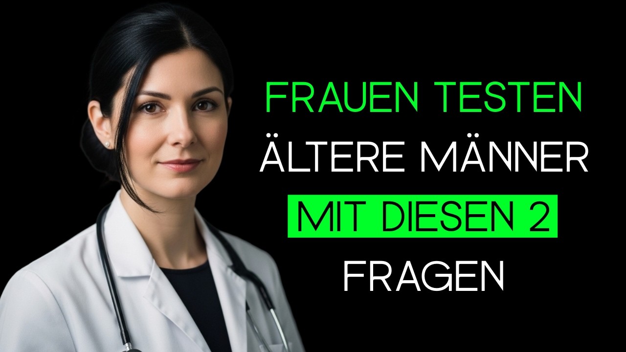 Wenn eine Frau sich zu einem älteren Mann hingezogen fühlt, testet sie ihn mit diesen 2 Fragen.