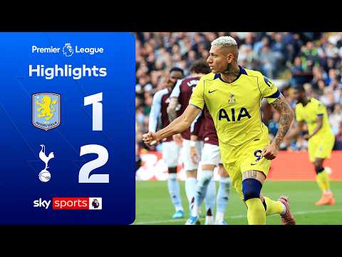 Thumbnail video Spurs move out of relegation zone | Aston Villa 1-2 Tottenham Hotspur | Premier League Highlights