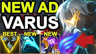 Wild Rift China Top3 Varus Adc - New Phase Rush AD Varus Build Runes - Meta Broken ADC