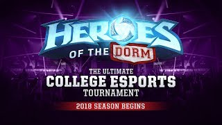 Heroes of the Dorm 2018 Announcement