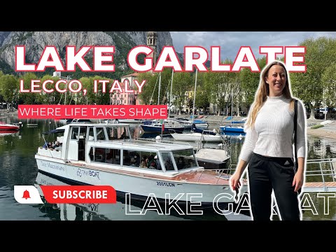 Lake Garlate In Lecco Italy Beautiful Lake Garlate Extension Of COMO LAKE North Italy