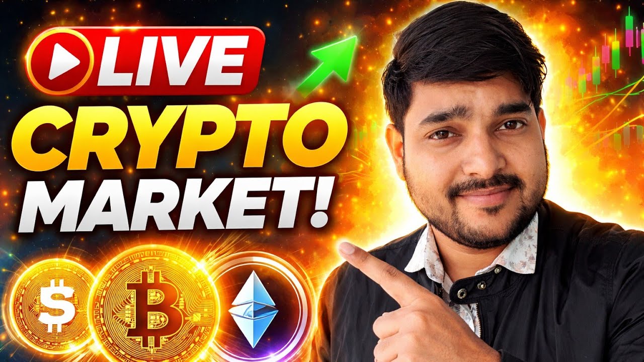 🔴22 Jan- Live Forex & Crypto Trading  | Educational Session | Trade With Uttam