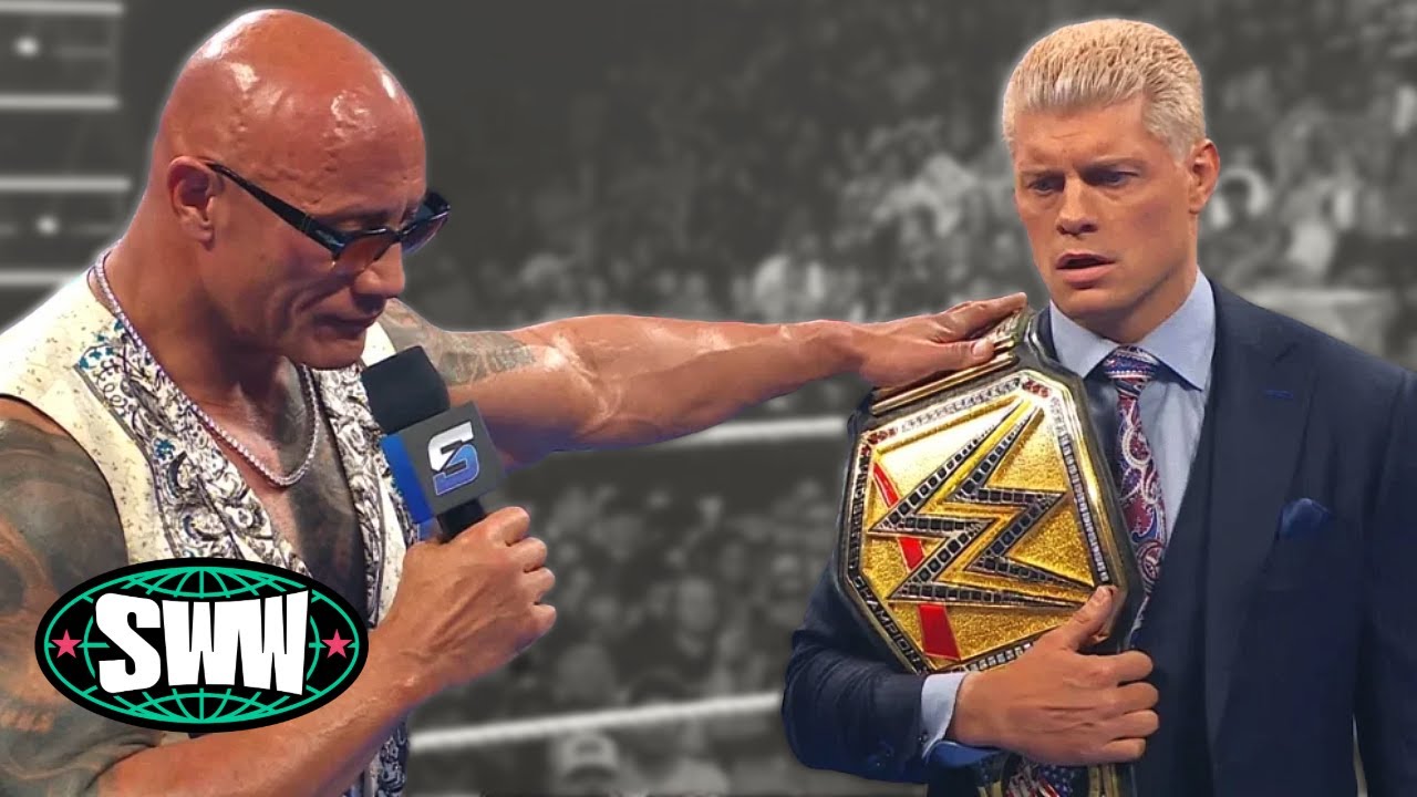 WILL CODY RHODES sell his SOUL to THE ROCK?? #wwe - YouTube
