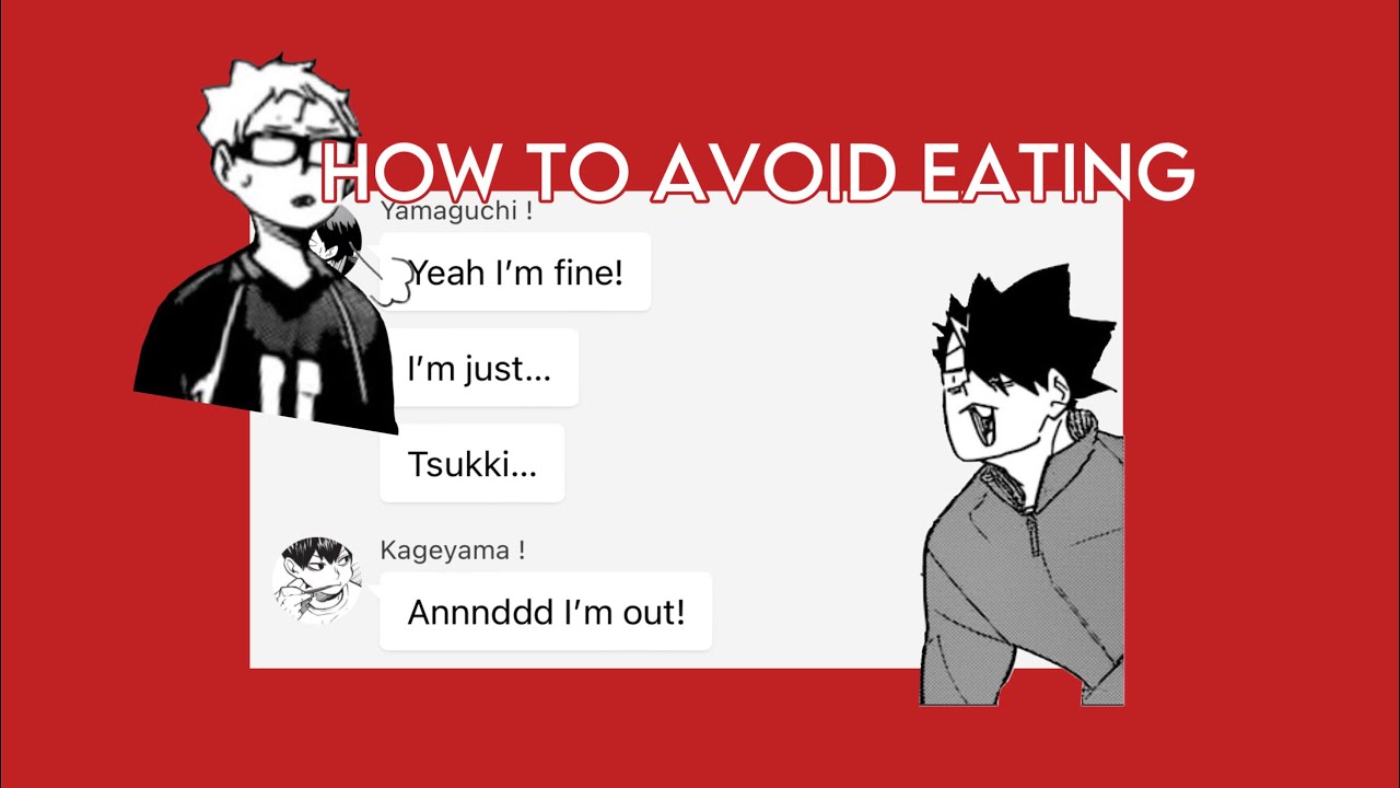 [🍓] How to avoid eating  - Filler post || PLEASE READ DESC!!❤️ || Haikyuu/hq texts.