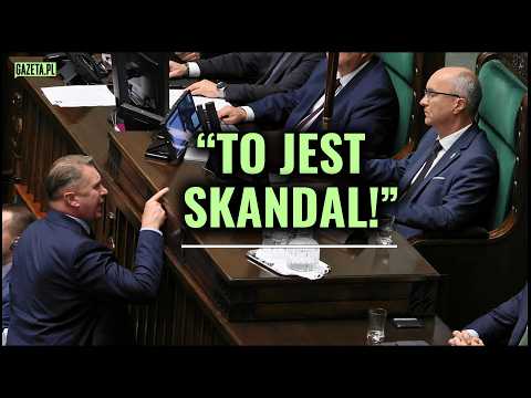 "I condemn this unequivocally!". Storm in the Sejm