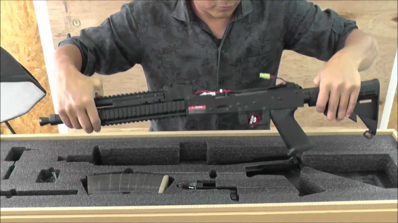 電動ガン akタクティカル JG製 電動ガン JG Tactical AKレビュー - YouTube