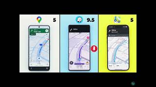 Google Maps VS Waze VS Apple Maps 