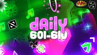 GD Daily Levels [#601-610] (One, Voyage, Aqua, Magenta, Time is over, ElectroTime, ...)