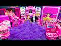 15 Minutes Satisfying Unboxing Pink Barbie Princess Kitchen, Rock Bed Play Set Review Toys