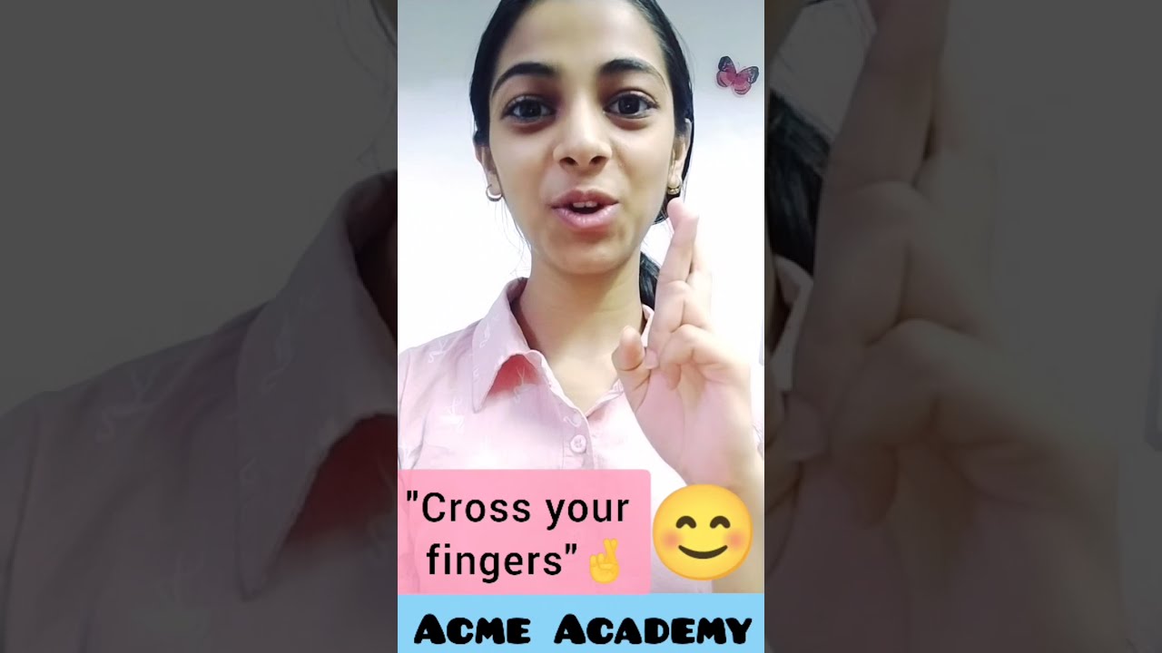 Idiom In English With Hindi Meaning Cross Your Fingers Idiom In English With Hindi Meaning Cross Your Fingers