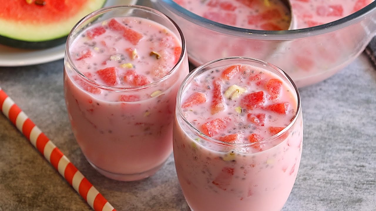 సమ్మర్ స్పెషల్👉పుచ్చకాయతో చేసుకొనే సూపర్ సింపుల్ హెల్దీ డ్రింక్😋 Mohabbat Ka Sharbat👌 Summer Drink