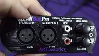 ART clean box pro going to use with Dolby Stereo CP200