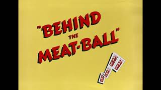 Looney Tunes Behind The Meat-Ball Openingclosing Les 471945